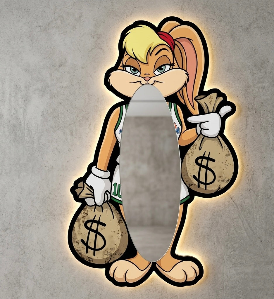 Lola Cash Flow LED Mirror : 160cm/85cm💰🐰