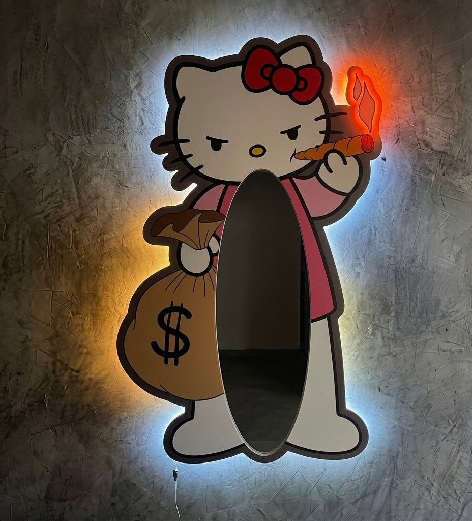 🎀💸 Hello Hustle LED Mirror : 160cm/80cm 💸🎀