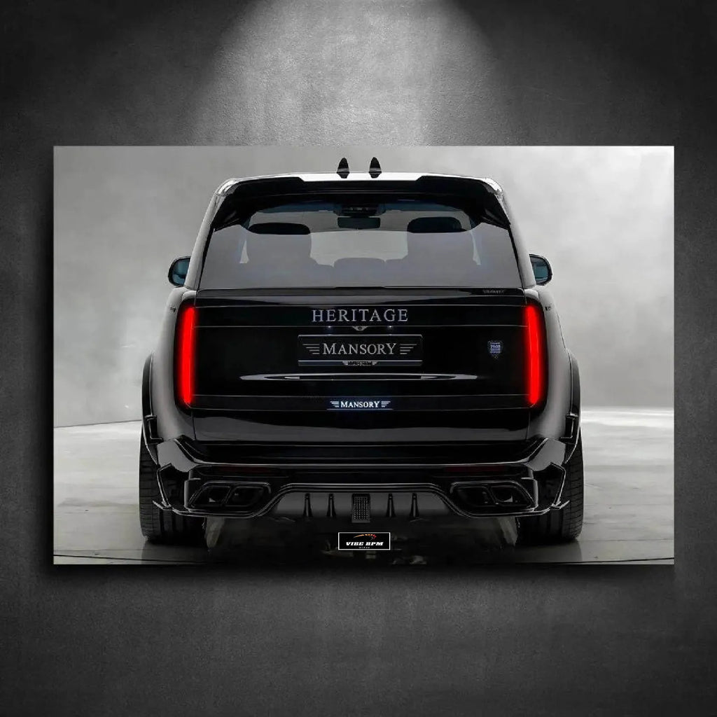 Tableau NÉONRange Rover Mansory Heritage