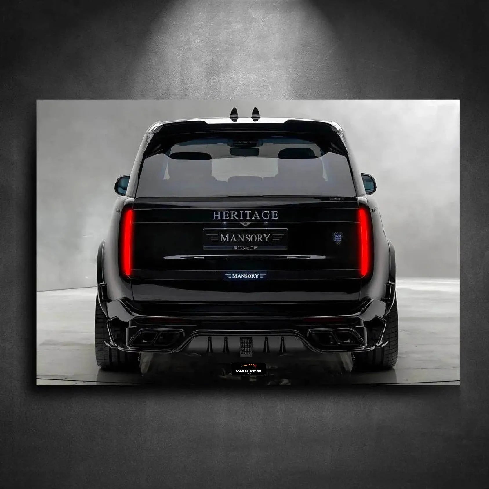 Tableau NÉONRange Rover Mansory Heritage