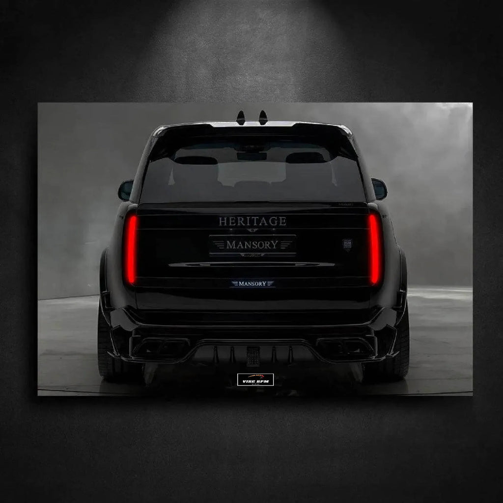 Tableau NÉONRange Rover Mansory Heritage